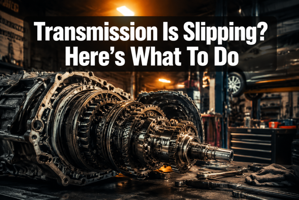 Transmission Is Slipping? Here's Exactly What to Do (And What NOT to Ignore)