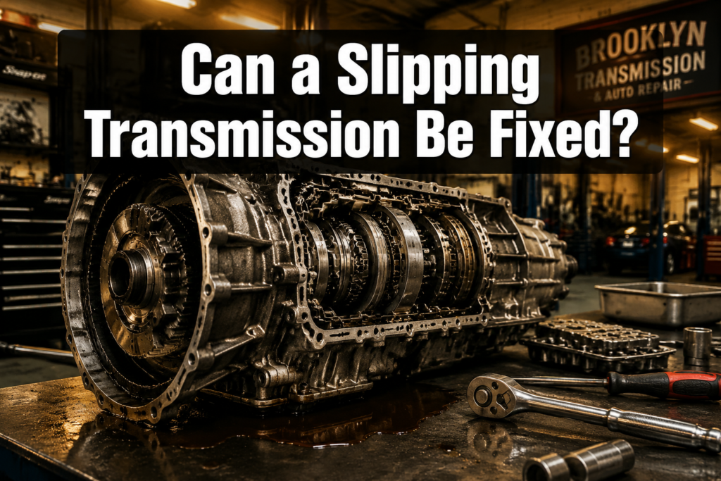 Can a Slipping Transmission Be Fixed? What Brooklyn Drivers Need to Know