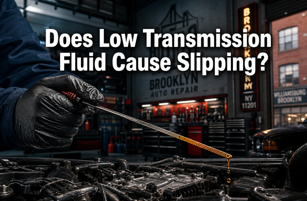 Does Low Transmission Fluid Cause Slipping? What Brooklyn Drivers Need to Know